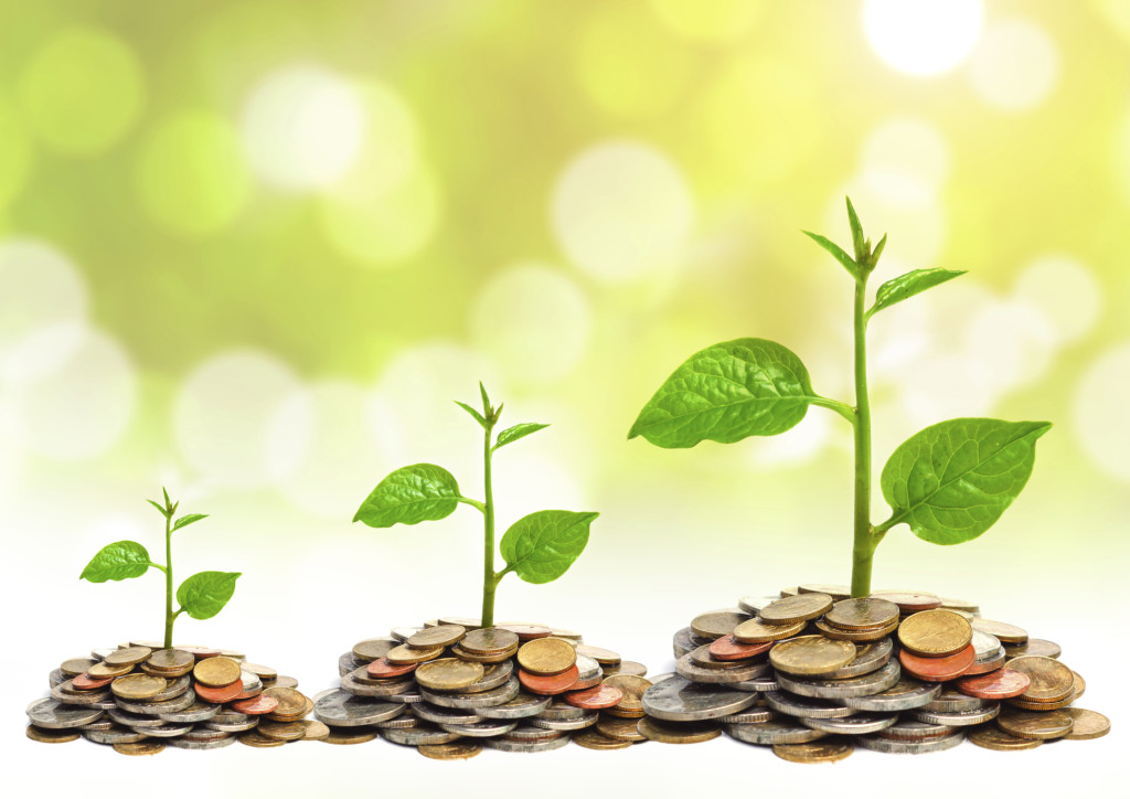 tress growing on coins-Importance of Waqf in Islam