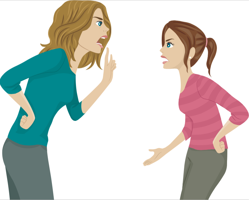 Mom is Always Fighting with Us!