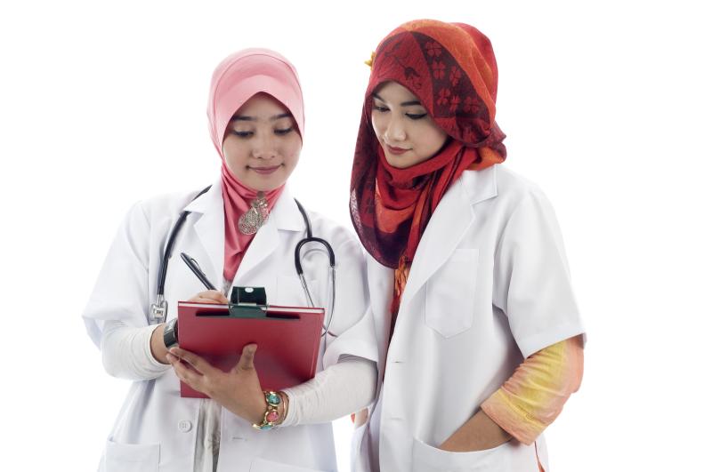 Woman Working as a Nurse