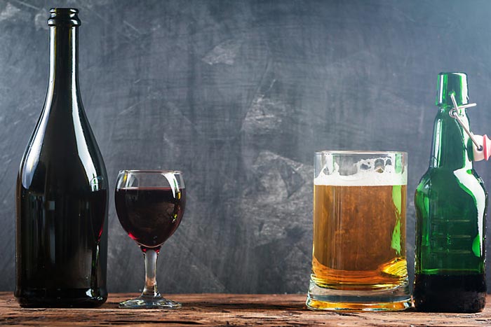 Single Alcoholic Drink Per Day Increases Breast Cancer