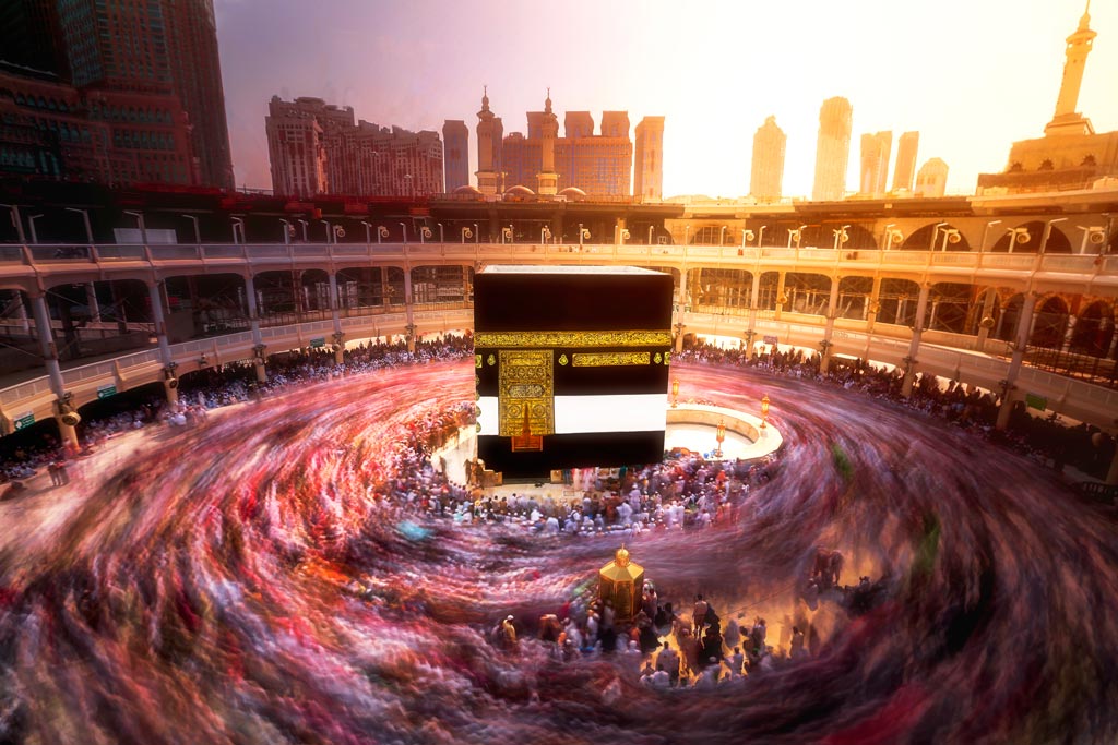 How was changing the qibla a test for early Muslims?