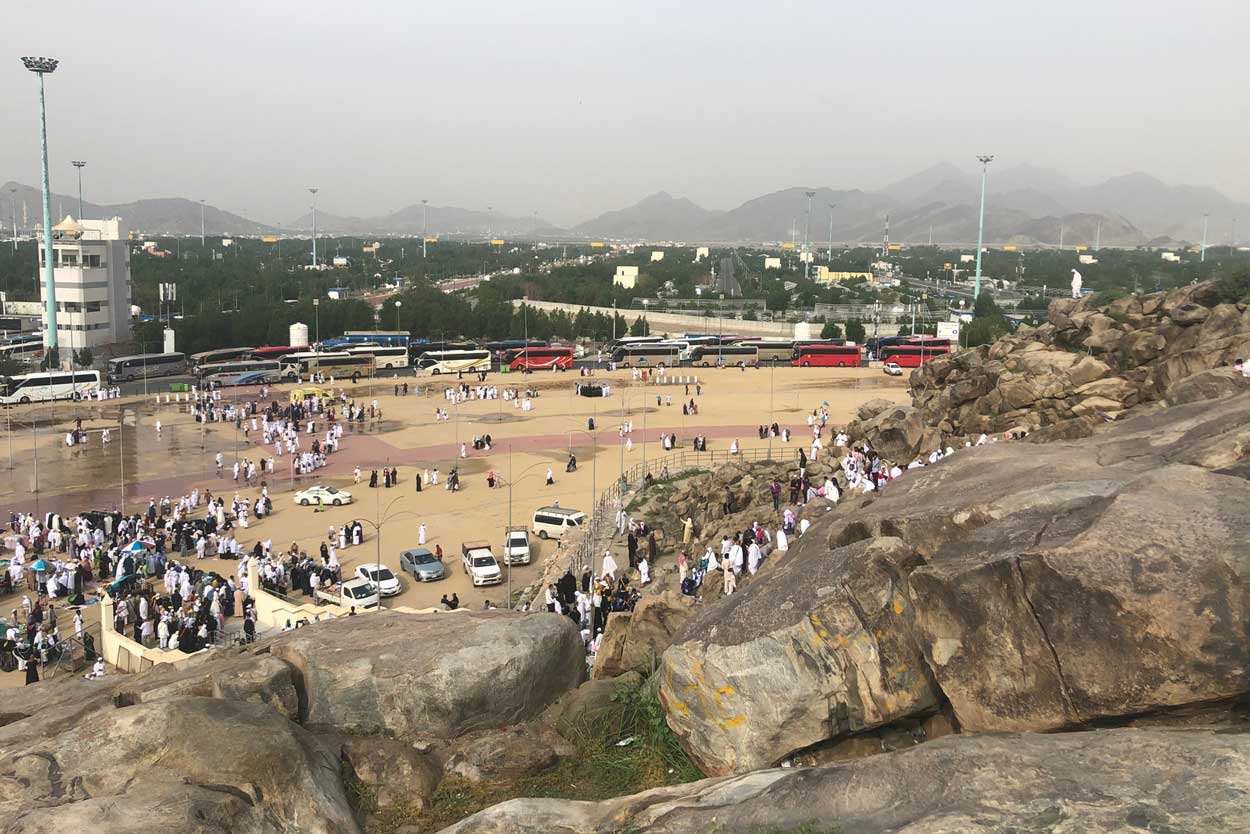 Pilgrims on Arafah