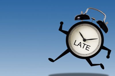 Being late Son School