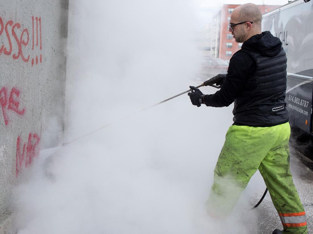 This Man Is Erasing Hate & Racism from the Streets of Montreal