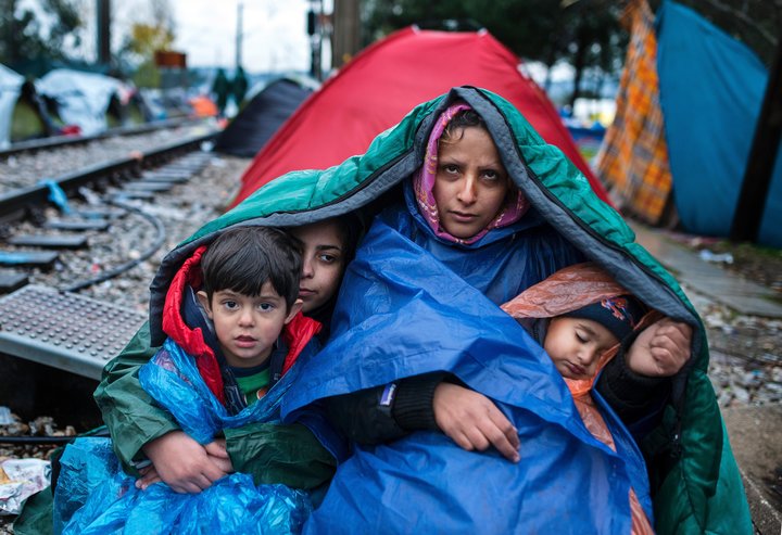 Surviving Winter in Tents - Stand with the Refugees