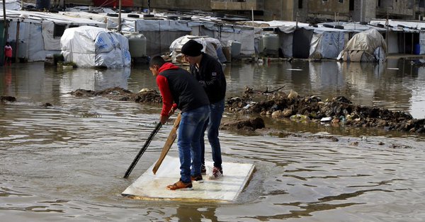 Freezing Weather Adds to the Misery of Syrian Refugees