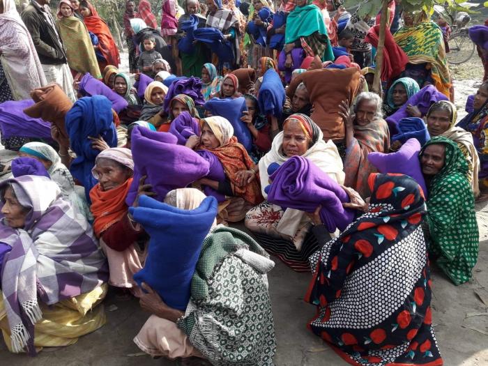 Winter Warm up Drive for Rohingya Refugees