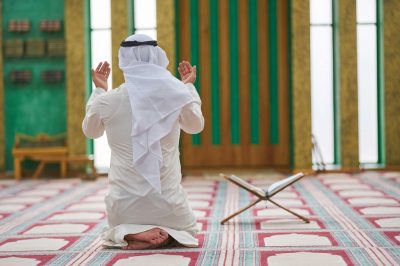 A man making duaa