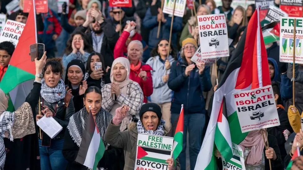 Global Rallies of Solidarity & Support for Palestinians  (In Picture) - About Islam