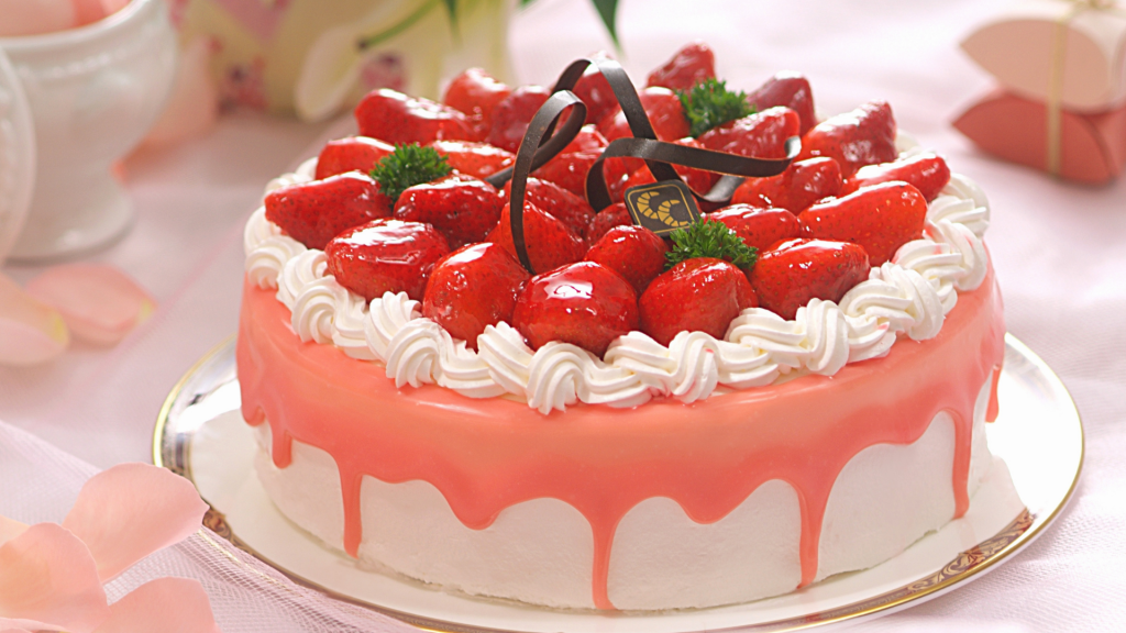 strawberry cake